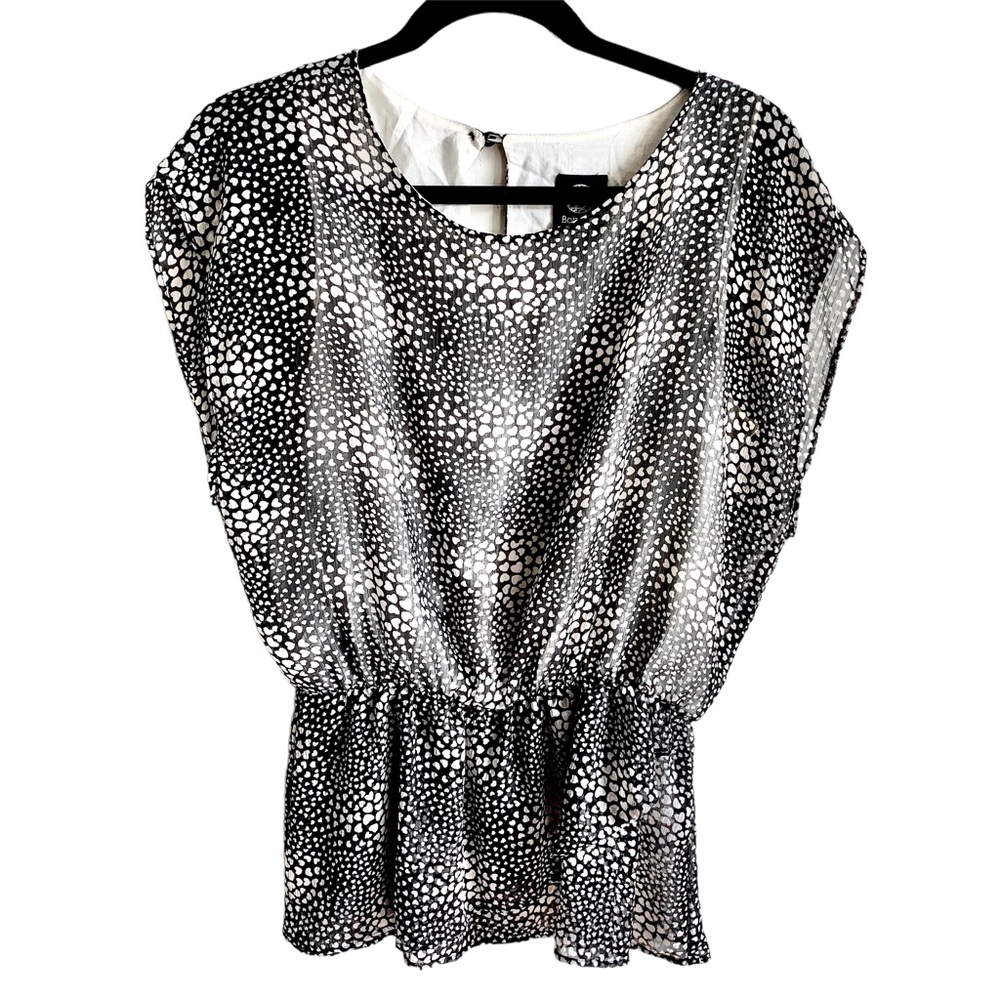 Bobeau heart blouse